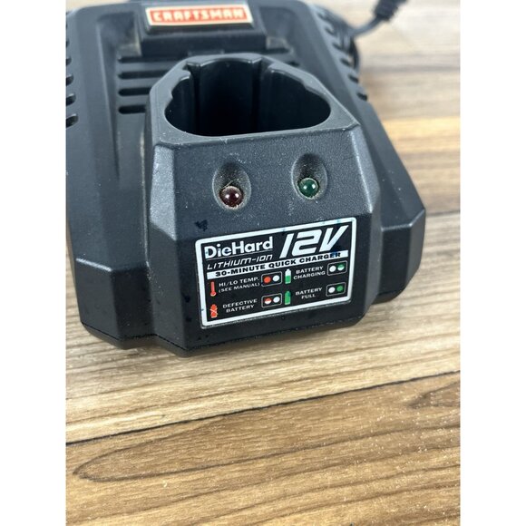 Genuine OEM Craftsman 320.10006 DieHard Nextec 12V Lithium-Ion Charger | TESTED - Picture 3 of 7